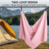 Swimming (24"12", APEXUP Microfiber Travel Towel, Ultra Absorbent Quick Dry Towels, Lightweight Gym Sports Camping