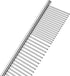 Andis 68545 Stainless-Steel Comb for Knots, Mats & Loose Hair Removal, Lightweight Dematting Tool for Dogs & Cats