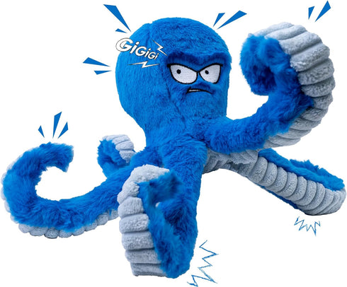 LEGEND SANDY Dog Toys for Aggressive Chewers - Large Interactive Squeaky Tug of War Dog Toy, Crinkle Dog Toy