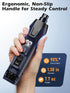 6-Speed 50%+ Trimmers 2 2000mAh 4.8V Casfuy Dog Nail Grinder Boost Power Dog Nail Quiet with Dust Cap & LED Lights