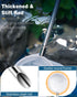 Pawfly Tiny Aquarium Shrimp Net, Extendable Stainless Steel Handle, Fine Mesh for Debris Skimming