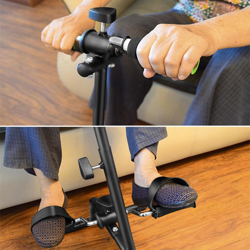SamFansar Exercise Bike for Seniors | Pedal Exerciser Bike Hand Arm Leg and Knee Peddler Adjustable Exercise Equipment