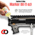 (1 oz, 30cc) Marker Oil Lube by Captain O-Ring - Dropper Oil Lubricant for Paintball Markers, Airsoft, and Air Guns