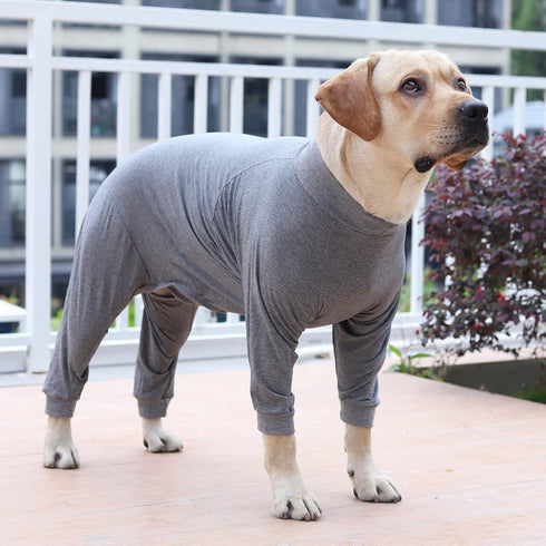 Dog Recovery Suit for Abdominal Wound After Surgery, Prevent Licking Wounds, E-Collar Alternatives, Long Sleeve Pajamas