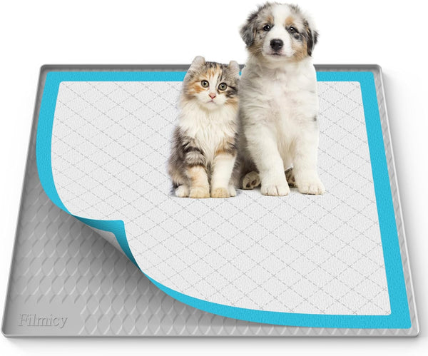 Filmicy Pee Pad Holder for Dogs,Silicone Dog Puppy Pad Holder, 34 x 28