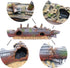 Ulifery Titanic Aquarium Boat Shipwreck Sunken Pirate Ship Resin Fish Tank Decorations Aircraft Carrier for Betta