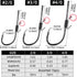 Genrico 10pcs Hook(Size4-0) Live Shrimp Hooks, Fishing Hooks, Live Shrimp Holder, High Strength Corrosion Resistant