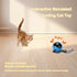 GoldSuccess Cat Toy Mat with Moving Toy Under,Remote Control Hide and Seek Rechargeable,Interactive Cat toys Play Mat