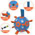 Dog Ropes Toys Soccer Ball with Straps, Interactive Tug of War Toy, Durable Water Balls for Medium & Large Dogs