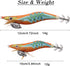 Generic 10pcs/Pack 2.5# 3.0# Body Luminous Squid Jigs Hooks Octopus Cuttlefish Shrimp Baits Fishing Lures Size