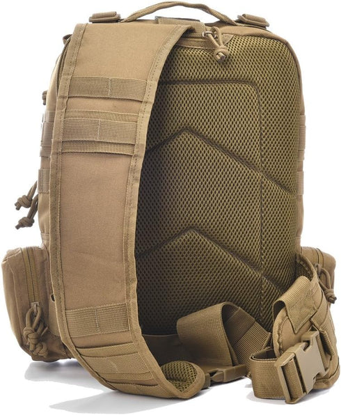Sling Bag Pack, Military Sling Backpack, Assault Range Bag for Outdoor Use