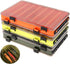 OriGlam Double Sided Fishing Tackle Box Organizer, 14 Compartments for Fishing Lures, Bait Storage, Jewelry Beads