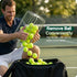 29"43" 25 1.53 YooKoo Rolling Tennis Ball Picker, Adjustable Tennis Ball Hopper, Lightweight and Sturdy, Holds Up