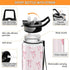 GOODOLD 32 oz Bow Water Bottle - Clear Tritan, BPA-Free, LeakProof with Carry Strap for Sports, Gym & Outdoor