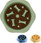 Slow Feeder Dog Bowl - Anti Gulping Healthy Eating Interactive Bloat Stop Fun Alternative Pet Feeding Bowl