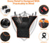 Mlivrom Scratchproof Dog Car Seat Cover For Back Seat, Waterproof Back Seat Pet Cover For Dogs With Mesh Window,Storage