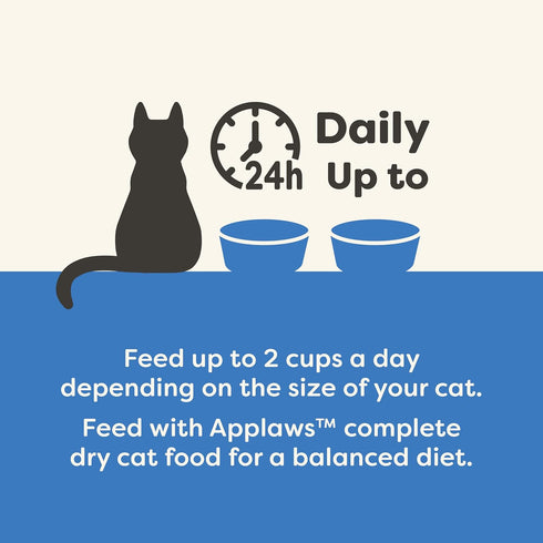 Applaws Natural Wet Cat Food, 8 Count, Limited Ingredient Fish Selection in Gravy, 2.12oz Pots