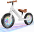 MetBelle Toddler Balance Bike 1-3 Year Old,12" No Pedal Kids Indoor Outdoor