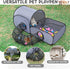 Tailtastic Pet Playpen with Surround Tunnel, Outdoor/Indoor Cat Playpen with Breathable Soft SidesTailtastic Cat