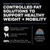 GO! SOLUTIONS Weight Management + Joint Care Grain-Free Chicken Recipe for Dogs, 3.5 lb Bag - Healthy Weight Dog Food for Adult + Senior Dogs