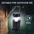 BUGPASS 2026 Upgrade Solar Portable Lantern Rechargeable Fan - Collapsible Lightweight LED Camping Lantern for Power
