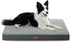 Bedsure Memory Foam Dog Bed for Extra Large Dogs, Orthopedic Waterproof with Removable Washable Cover, Grey