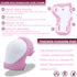 Knee Pads for Kids, Toddler Protective Gear Set with Elbow Pads and Wrist Guards, 3 in 1