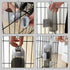 septillar Pet Water Bottle - Hanging Dog Water Dispenser, BPA Free Kennel Drinker Kettle Feeder for Puppy, Cat, Rabbit