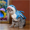 NACOCO Dog Shark Costume, Cute Pet Clothes for Cats and Dogs, Blue, XS