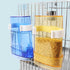 Hamiledyi Parakeet Water Dispenser 4pcs Automatic Bird Water Dispenser No Overflow Transparent Container Parrot Feeder Bird Cage Feeder for Budgies Finch Lovebirds