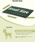 Petcozife 16"x20" 2pcs Dog Grass Pad with Tray, Grass Pad for Dogs Potty with Artificial Grass, Indoor Dog Litter Box