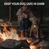 2-Pack Rechargeable Dog Light, Waterproof LED Dog Collar Light with 3 Modes, Clip On for Leash or Harness, Night Light