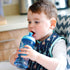Nuby Printed Kids Pop Up Sipper Water Bottle, 12 Oz., Colors May Vary