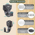 Magnetic Gun Mount with Trigger Guard Protection,Gun Magnet Mount for Most Guns | Indoor Gun Racks| Gun Holder Holster