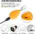 2-Pack Rechargeable Dog Light, Waterproof LED Dog Collar Light, Clip On for Night Safety