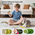 RUBYHOME Chinchilla, 16.9 inch Oversize Rabbit Litter Box with Drawer, Corner Toilet Box with Grate Potty Trainer