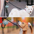 ENWIQUE Leather Poop Bag Holder Dispenser for Leash, Portable and Reusable Dog Poop Bag Dispenser, Dog Bag Holder