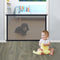 Magic Dog Gate, Foldable Mesh Pet Gate for Stairs and Door, Indoor Safety Isolation Fence (B-43×28”)