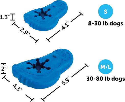 PetSafe Chilly Penguin - Freezable Dog Toy for Small Dogs, Interactive Puzzle with French Vanilla Scent