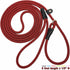 8FT Slip Lead Dog Leash, 1/3” Strong Rope, Adjustable No-Pull Leash for Small and Medium Pets