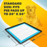 24 24 Skywin TidyFriend Dog Pee Pad Holder Tray - Fits Up to x Pee Pad Holder for Dogs - Stable Grip, Raised Edges