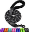 COOYOO Dog Leash 5/6 FT, Comfortable Padded Handle with Highly Reflective Threads for Small Medium Large Dogs