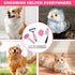 Pafeooui 6PCS Set Dog Grooming Kit, Pet Grooming Kit, Deshedding Brush for Short Hair, Slicker Brush, Flea Comb, Puppy