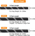 BEAUTYZOO Heavy Duty Rope Dog Leash 3 Pack, 6FT Nylon with Reflective Thread, Soft Padded Handle for Large Medium Dogs