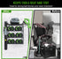 6 3 Universal Golf Stroller Attachment,Stroller Golf Bag for Clubs + Putter,Golf Club Holder for Stroller with Storage