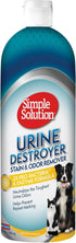 Simple Solution Urine Destroyer Enzymatic Cleaner, Pet Stain and Odor Remover, 32 Ounces