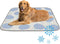 imiBBWQu Cooling Dog Bed Lovely Easter Eggs Dog Cooling Mat Set Washable Pet