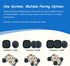 1000ft 60 Training(1 1 Soft Ring Blk Dog Bells to Go Outside - Wireless Dog Door Bell with Range, Melodies, LED