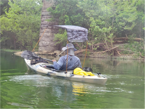 MOOCY Sun Shade Canopy for Kayak Canoe
