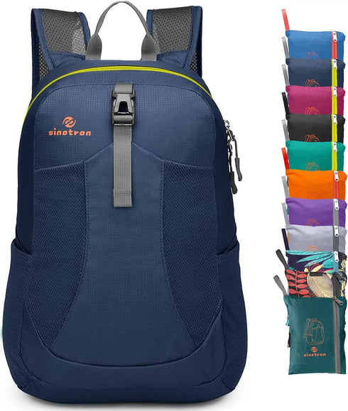sinotron 22L Lightweight Packable Hiking Backpack, Small Day Pack for Women Men Travel Camping